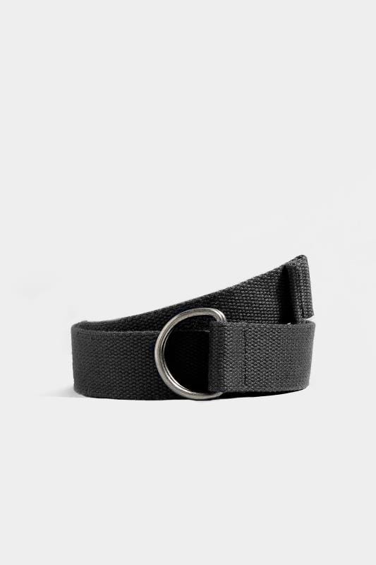 Plus Size Belts & Braces BadRhino Black Woven Web Belt