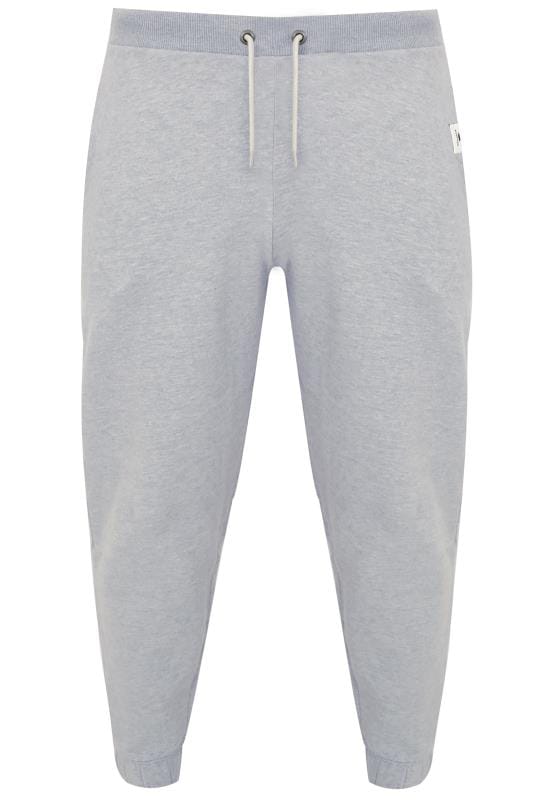 grey marl basic joggers