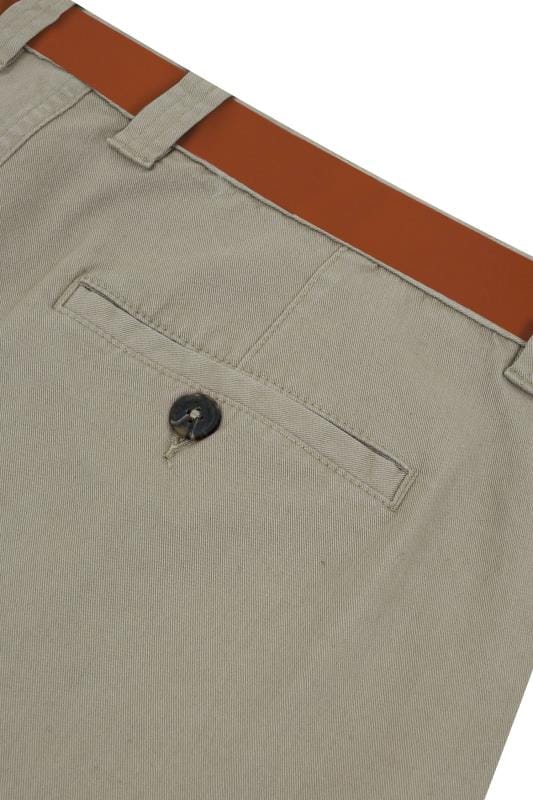 BadRhino Stone Brown Five Pocket Chino Shorts With Belt_1506.jpg