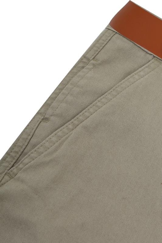 BadRhino Stone Brown Five Pocket Chino Shorts With Belt_7b73.jpg