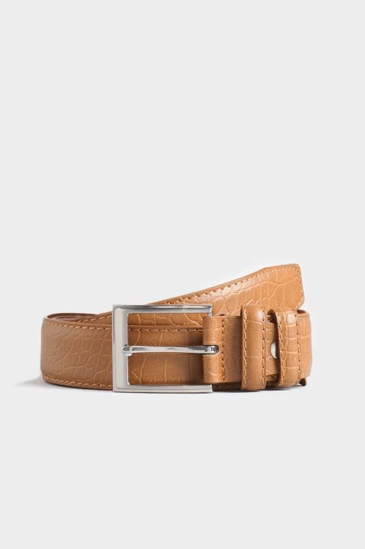 BadRhino Tan Brown Textured Bonded Leather Belt_18a4.jpg