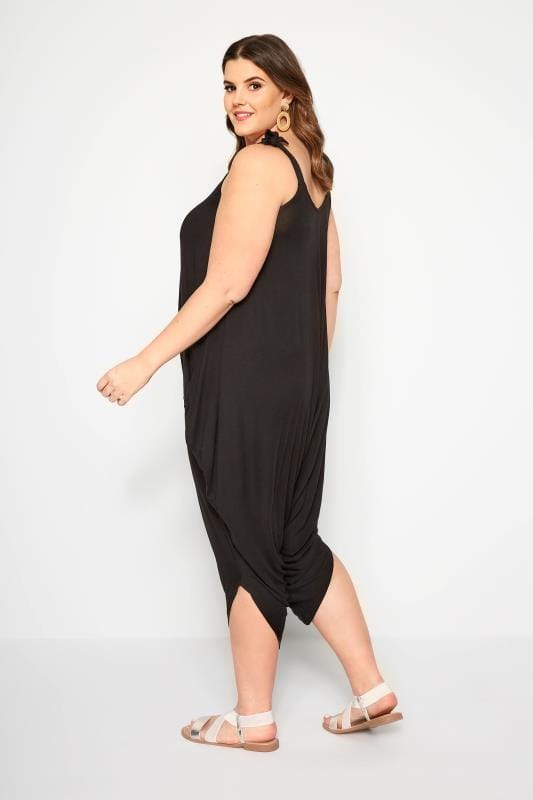 relaxed jersey jumpsuit