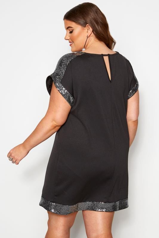 sequin tunic dress plus size