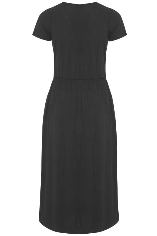 YOURS LONDON Black Pocket Maxi Dress | Yours Clothing