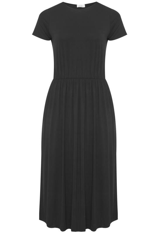 YOURS LONDON Black Pocket Maxi Dress | Yours Clothing