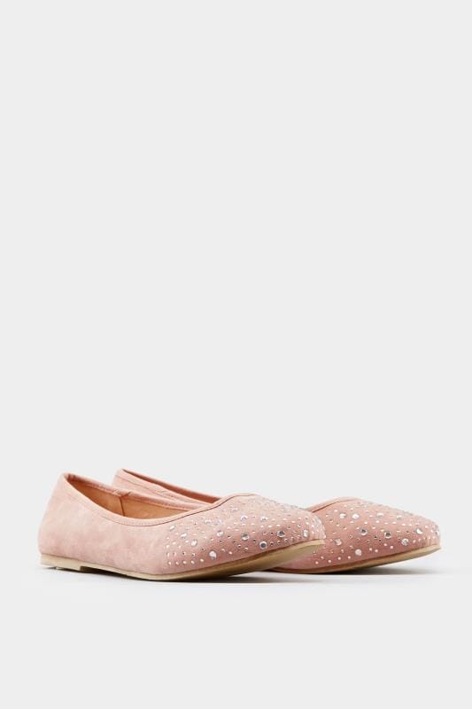 diamante ballet shoes