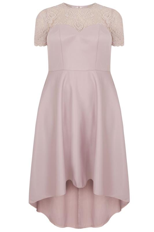 dusky pink plus size dresses