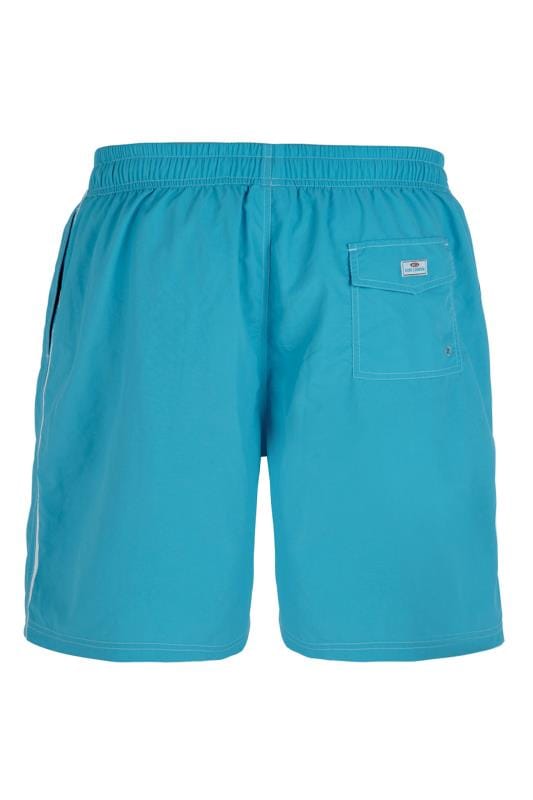 D555 Aqua Blue Swim Shorts | BadRhino