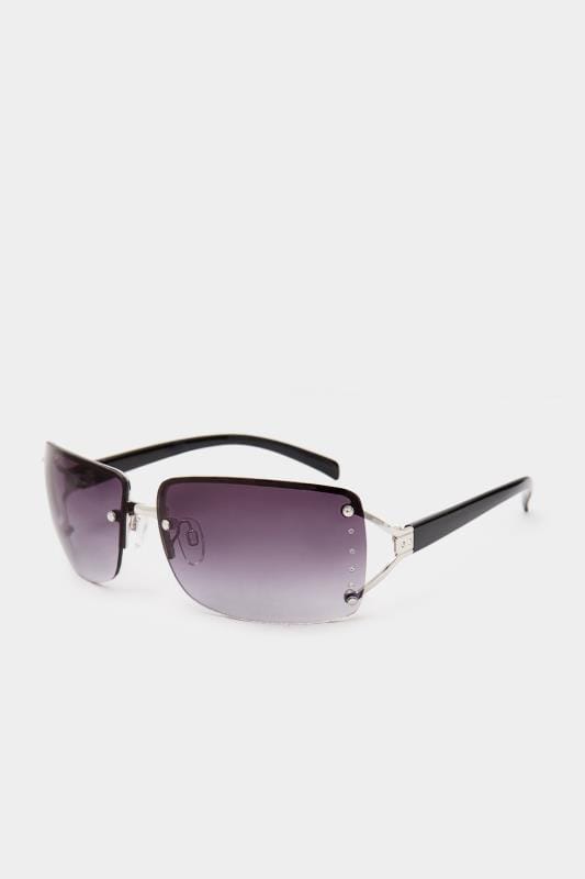 Black Tinted Rimless Sunglasses_7976.jpg