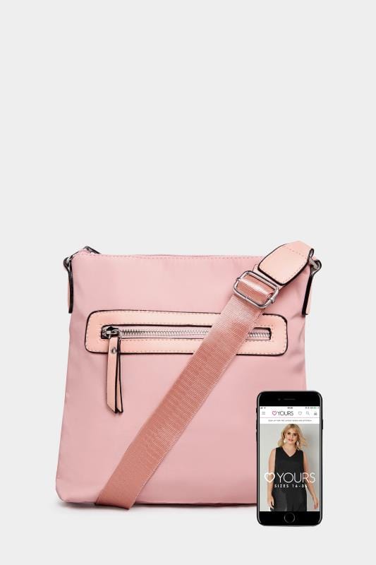 dusky pink bag