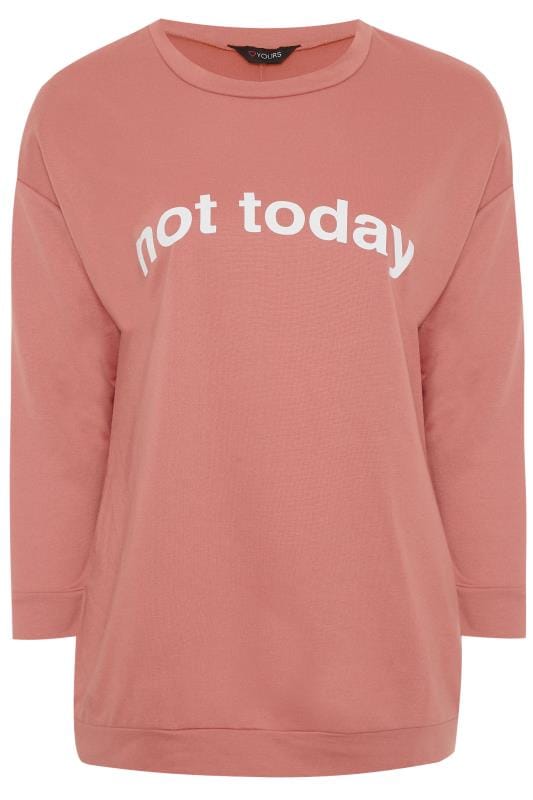 dusky pink sweatshirt