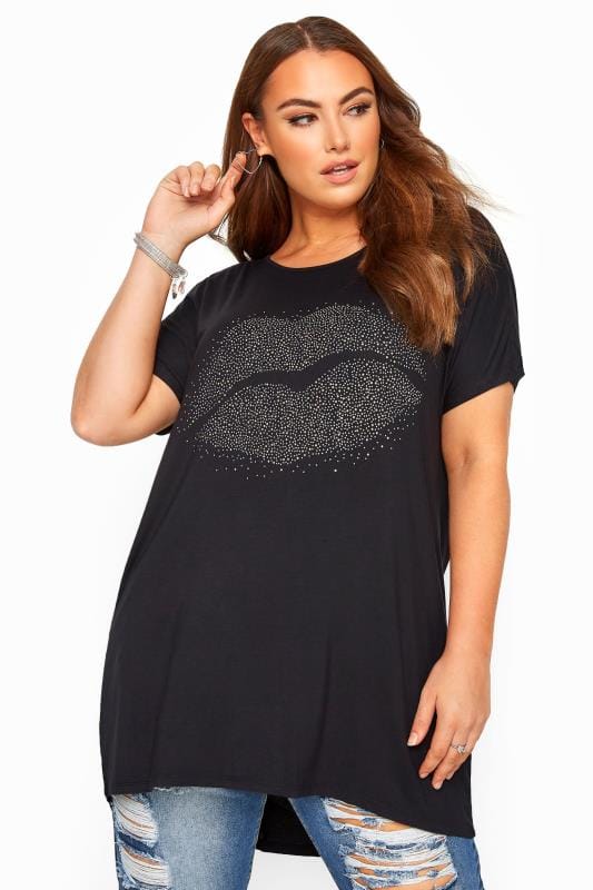 plus size jersey tops