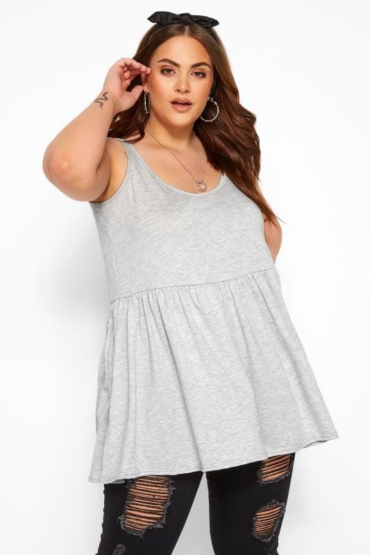 Plus Size Basic T-Shirts & Vests | Plain T-Shirts | Yours Clothing ...