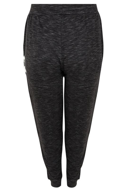 southpole marl cuff fleece pants