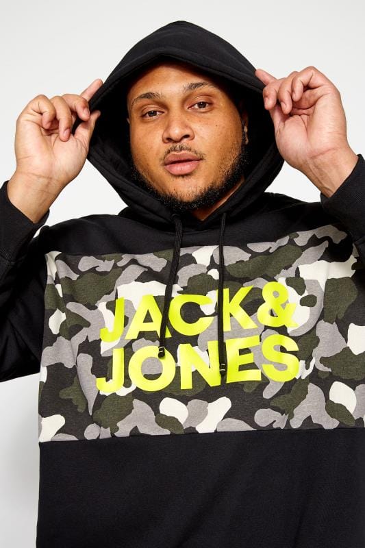 jack and jones camouflage hoodie