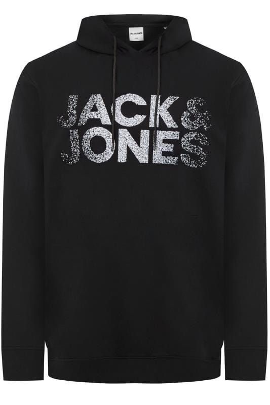 jack and jones black hoodie