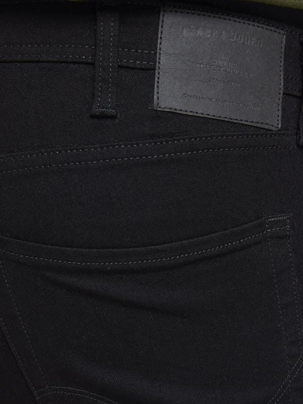 JACK & JONES Black Original Straight Leg Jeans | BadRhino 8