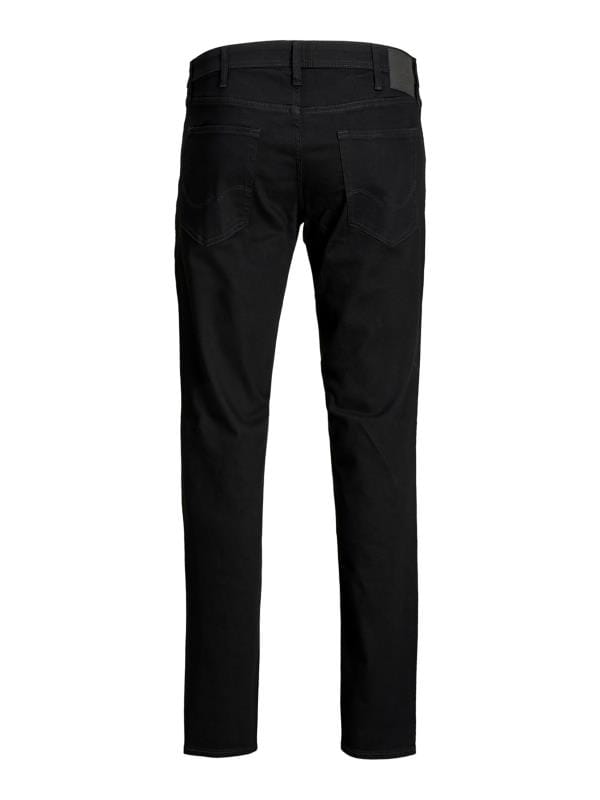 JACK & JONES Black Original Straight Leg Jeans | BadRhino 6