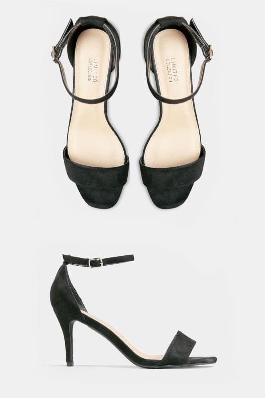 LIMITED COLLECTION Black Strappy Heels 
