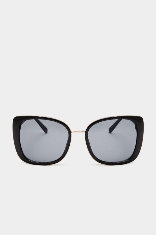Black Chunky Oversized Sunglasses 1