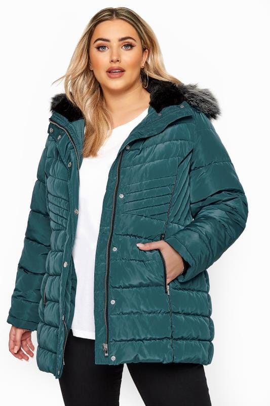 womens winter coats size 22
