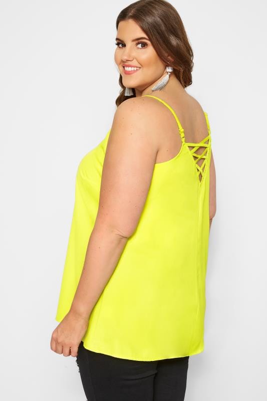 yellow cami top