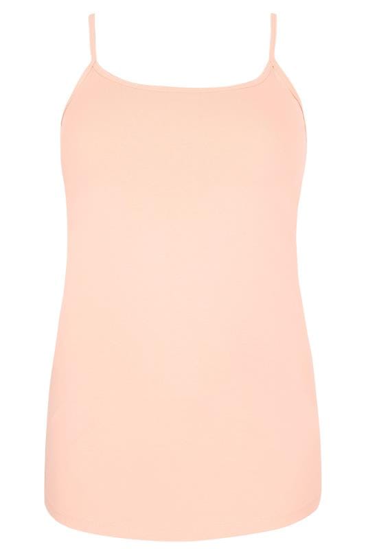 Nude Cami Vest Top | Plus Sizes 16 to 36 | Yours Clothing 5