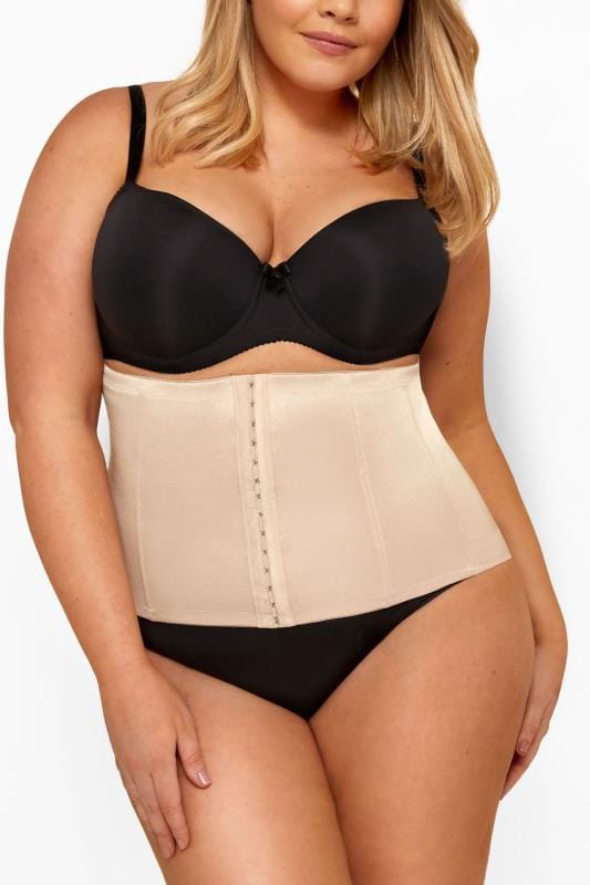  Shapewear YOURS Curve Nude Hook & Eye Control Belly Band