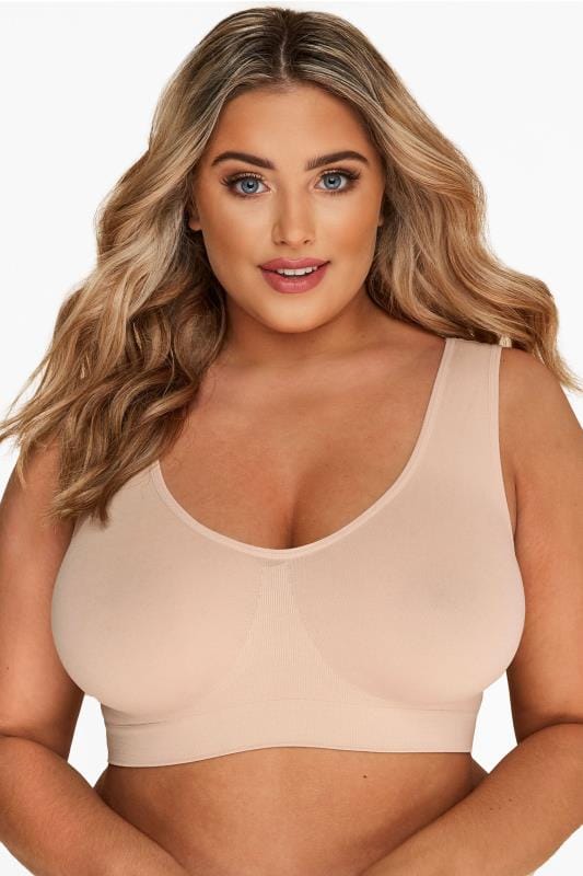 Nude Seamless Non-Padded Non-Wired Bralette 2