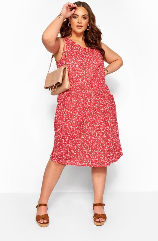 Plus Size Skater Dresses | Fit & Flare Dresses | Yours Clothing | Yours ...