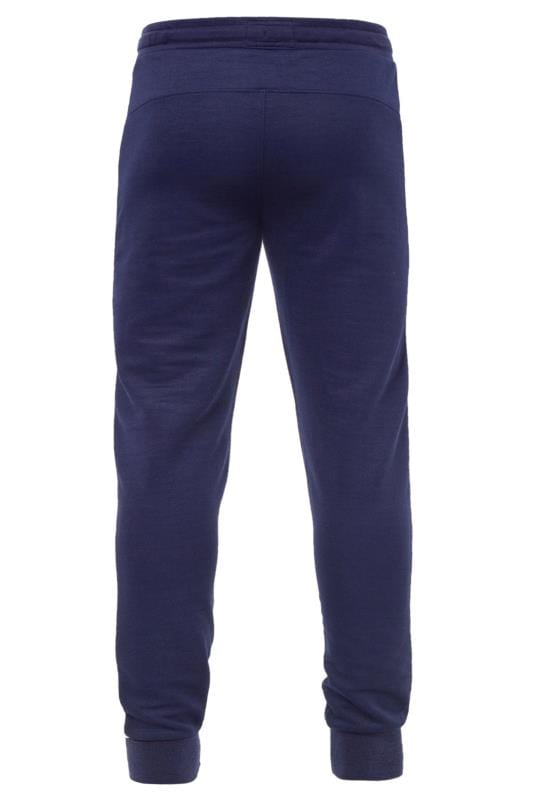 SLAZENGER Navy Side Stripe Joggers | BadRhino