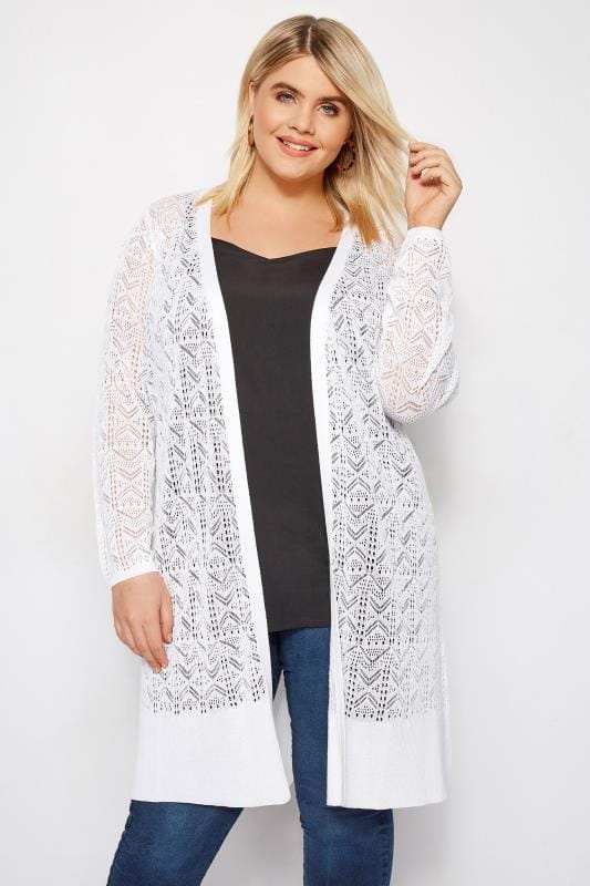 Plus Size Knitted Cardigans | Yours Clothing