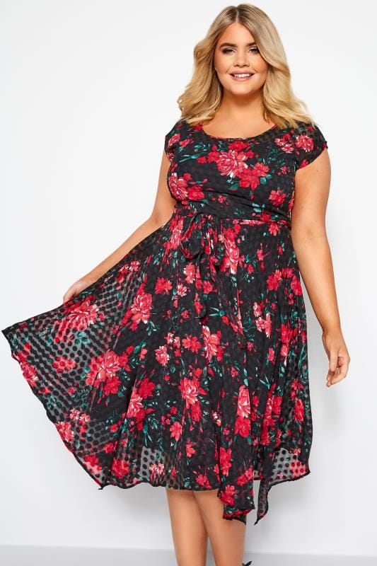 Plus Size Red Evening Dresses | Yours 