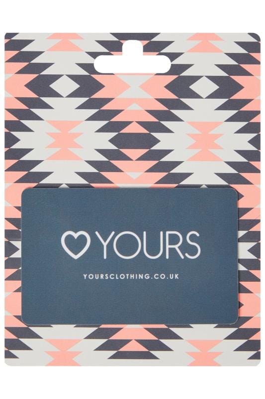 Plus Size Gift Cards £10 - £150 Yours Clothing Aztec Gift Card