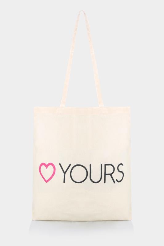 Yours Clothing Shopper Canvas Bag | Yours Clothing