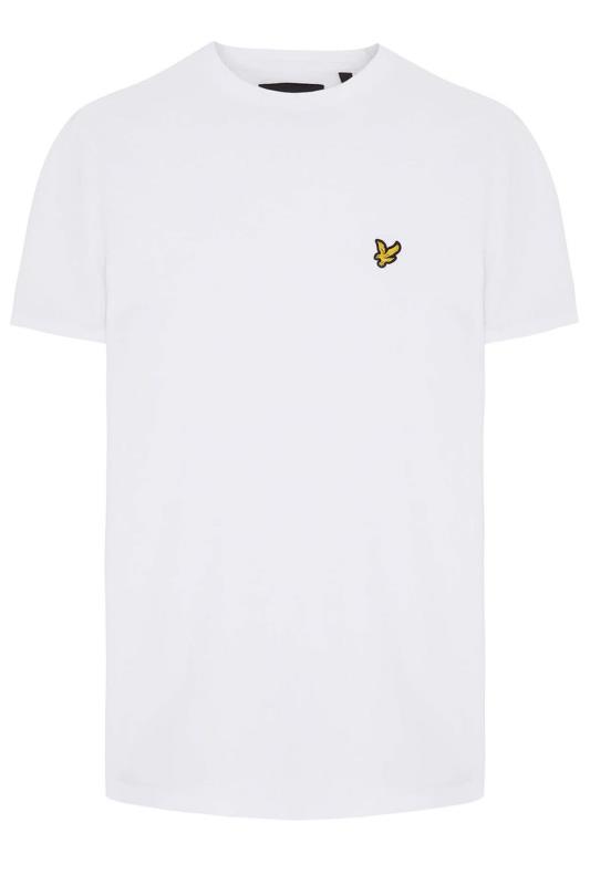 LYLE & SCOTT White Crew Neck T-Shirt | BadRhino 2
