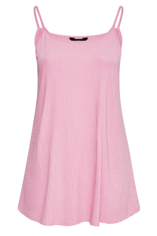Curve Pink Ribbed Cami Vest Top_X.jpg