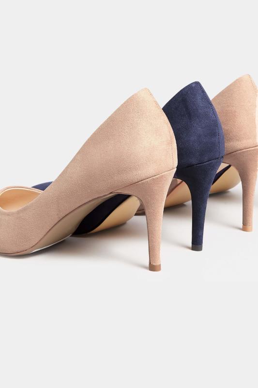 LTS Tall Nude Point Court Heels In Standard Fit | Long Tall Sally 6