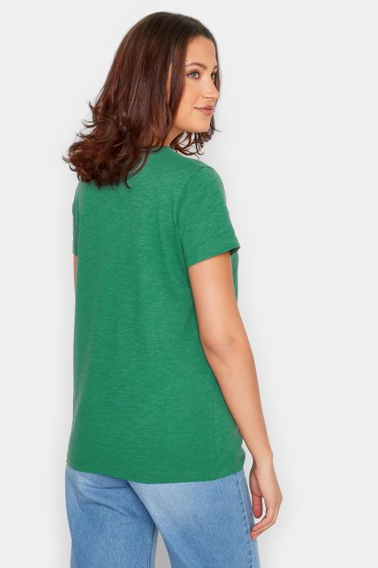 LTS Tall 2 PACK Green & Black V-Neck T-Shirts | Long Tall Sally  6