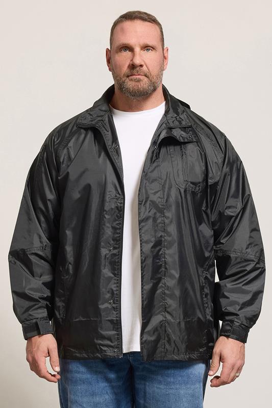 KAM – Wasserdichte Jacke in Schwarz