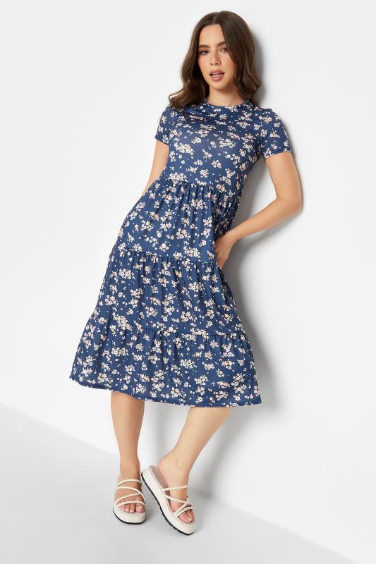 Petite  PixieGirl Blue Ditsy Floral Print Dress