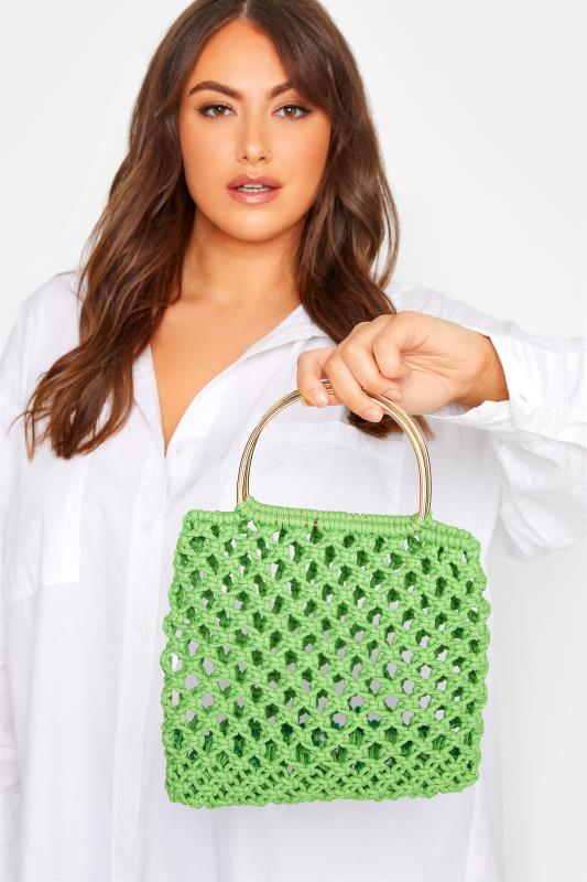 Green Crochet Handle Bag_M.jpg