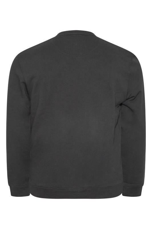 LYLE & SCOTT Big & Tall Black Sweatshirt 4