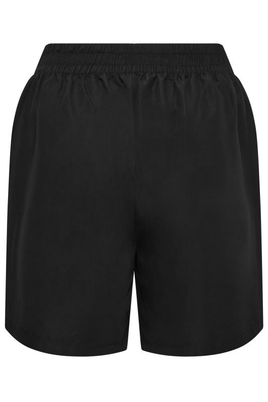 Plus Size Black Board Shorts | Yours Clothing 6