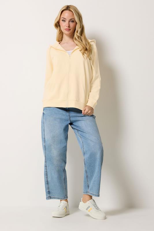 M&Co Yellow Essential Zip Hoodie | M&Co 1