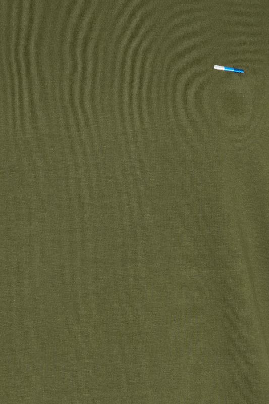 BadRhino Big & Tall Khaki Green Heavyweight T-Shirt | BadRhino 7