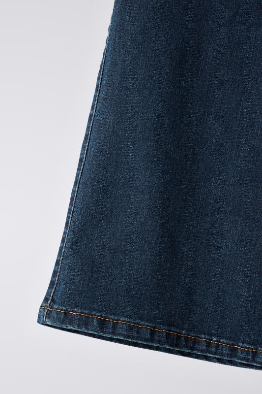 EVANS Plus Size Indigo Blue Bootcut Jeans | Evans 8