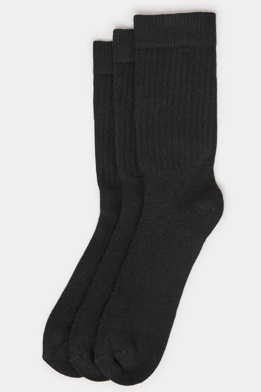 BadRhino Black 3 Pack Sports Socks | BadRhino 3