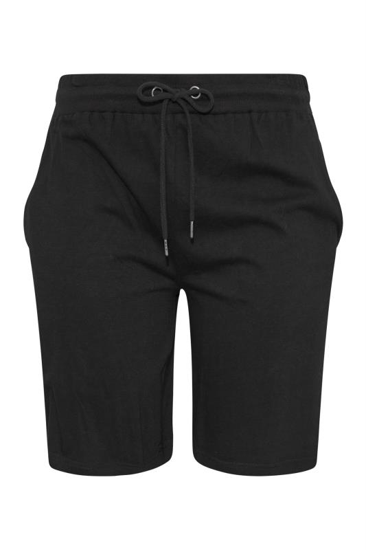 Black Jogger Shorts | Yours Clothing 5
