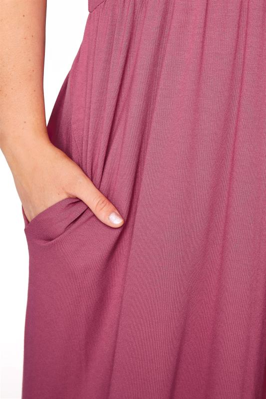 LIMITED COLLECTION Curve Pink Throw On Maxi Dress_D.jpg